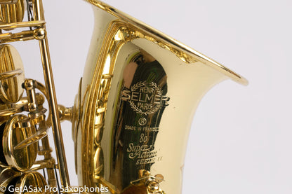 Selmer Super Action 80 Series II Alto Full High End Overhaul!! Excellent