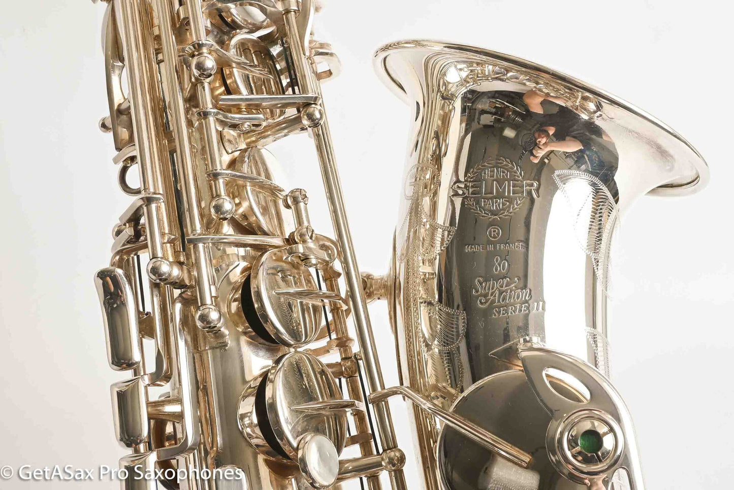 Selmer Series II Alto Original Silver Plate Exc Condition 507069