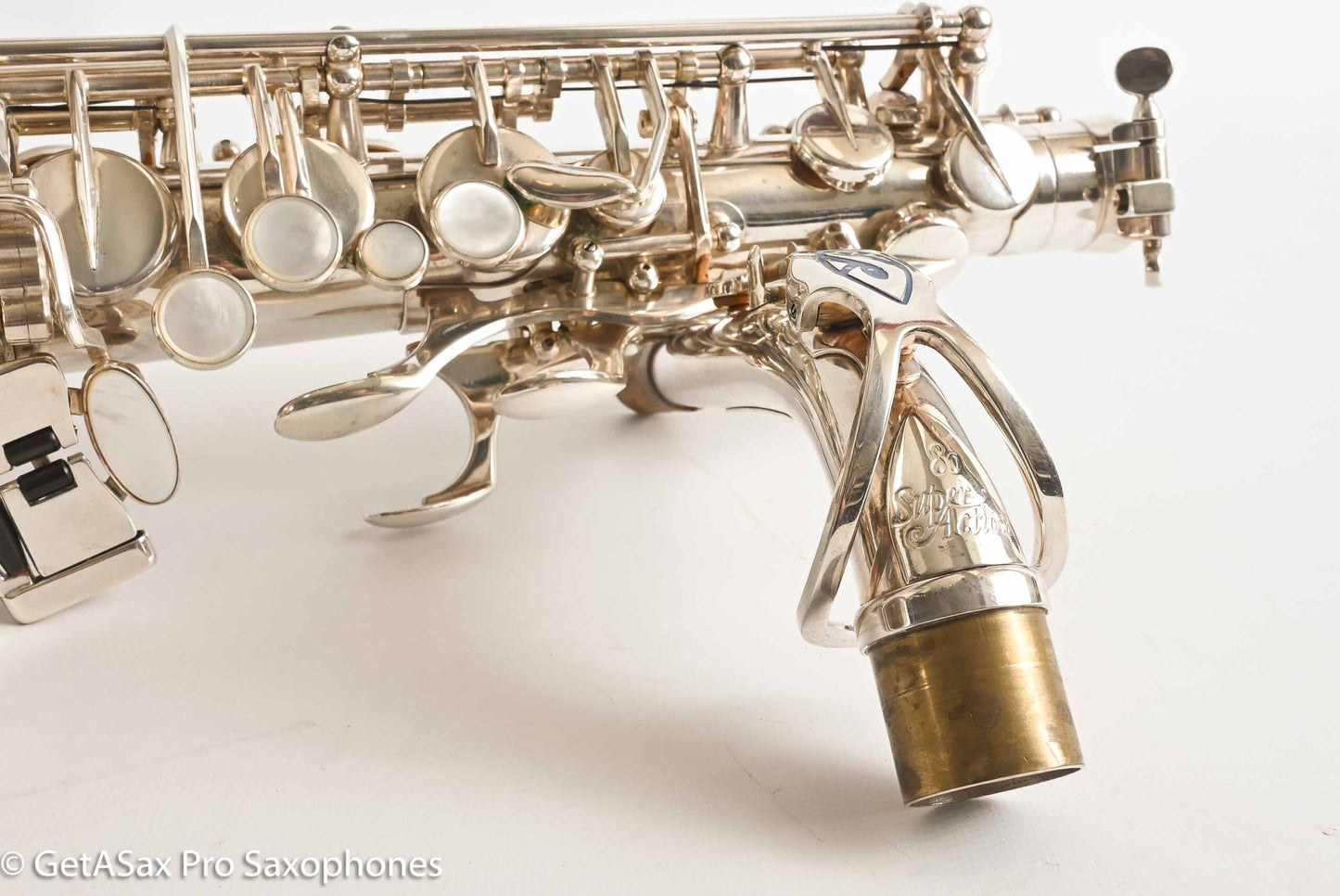 Selmer Series II Alto Original Silver Plate Exc Condition 507069