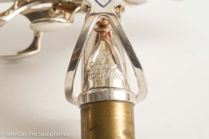Selmer Series II Alto Original Silver Plate Exc Condition 507069