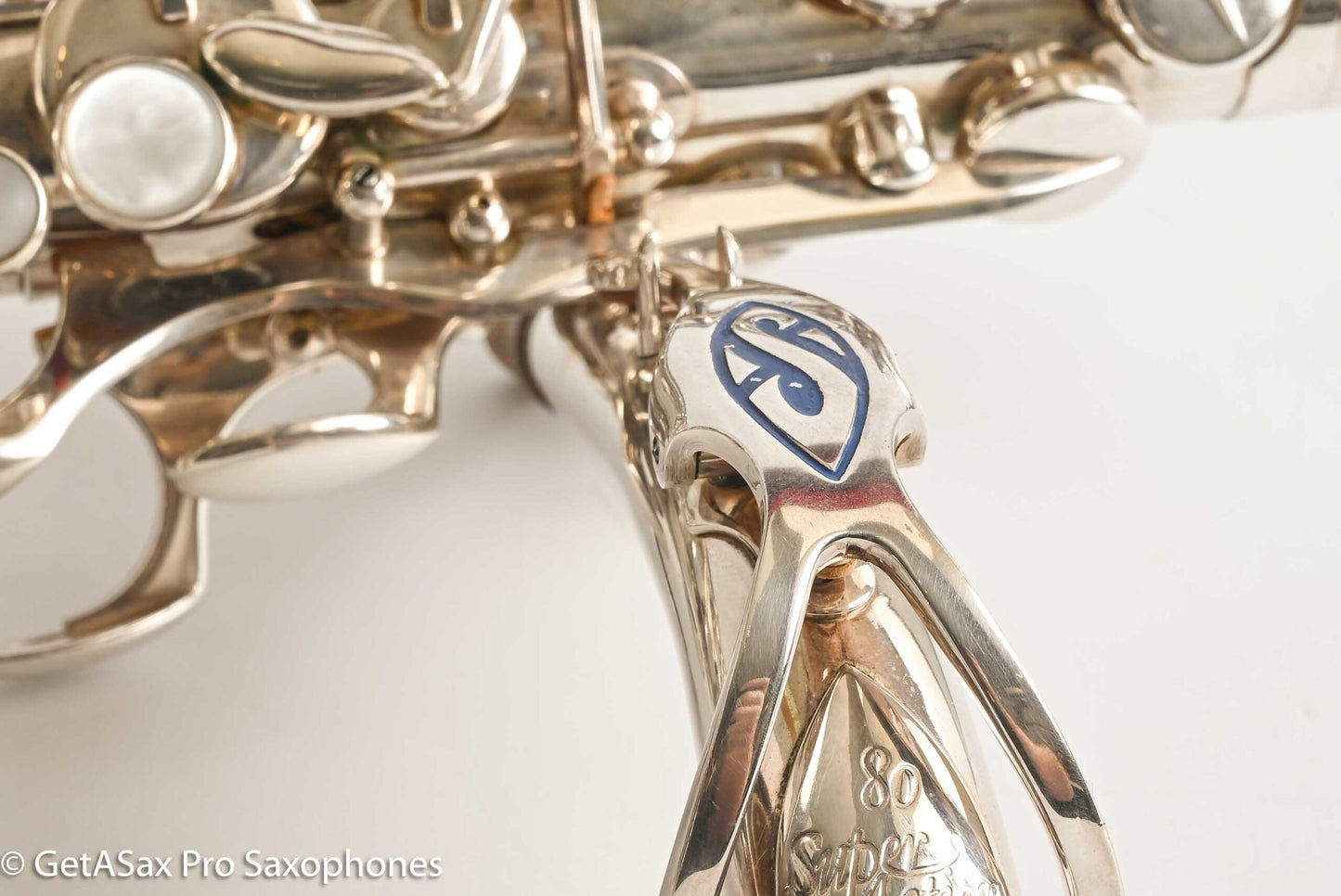Selmer Series II Alto Original Silver Plate Exc Condition 507069