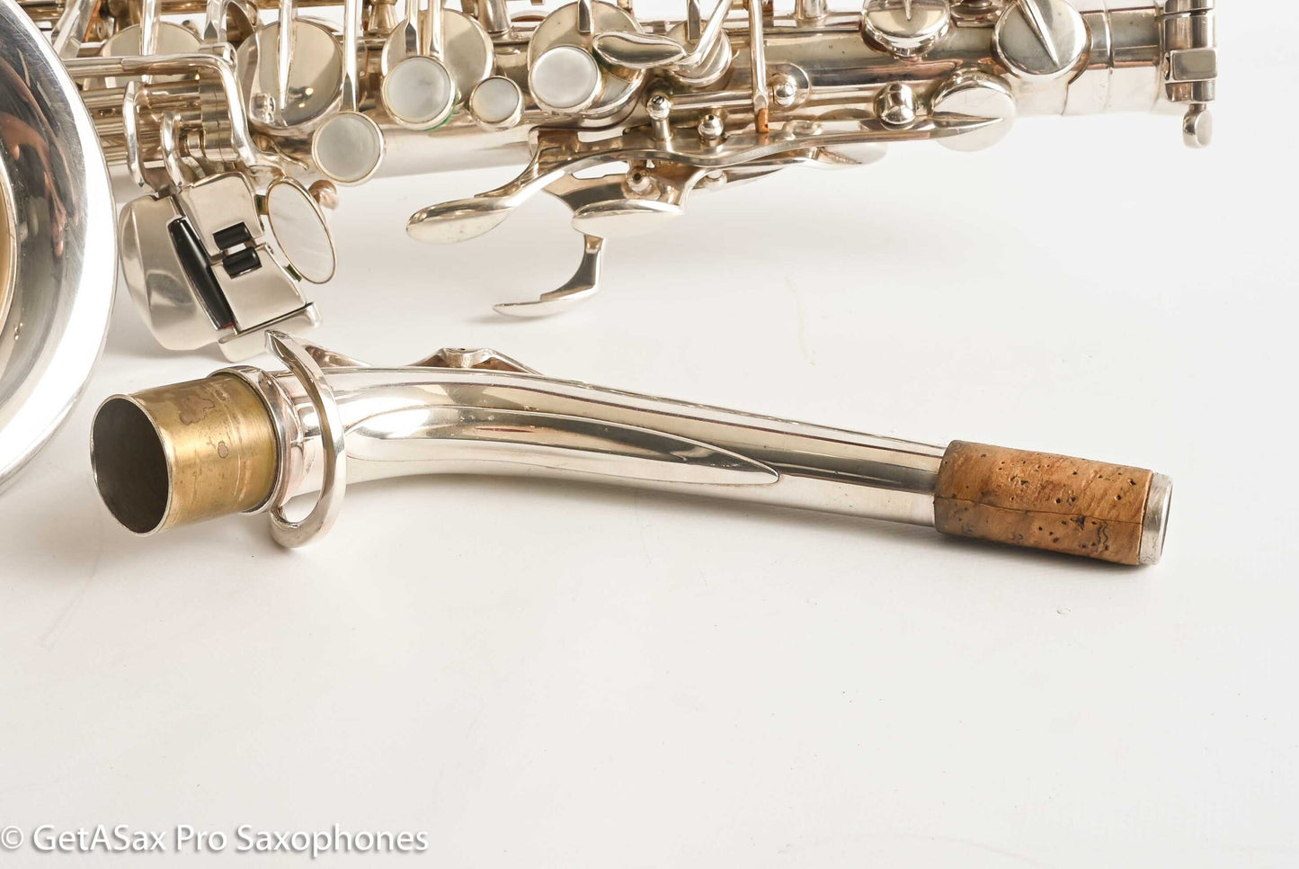 Selmer Series II Alto Original Silver Plate Exc Condition 507069