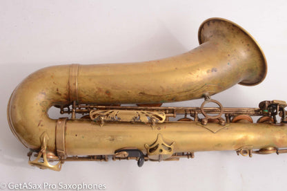 Selmer Super Action 80 Series II Tenor Worn Original Lacquer Old Pads Great Deal 389369