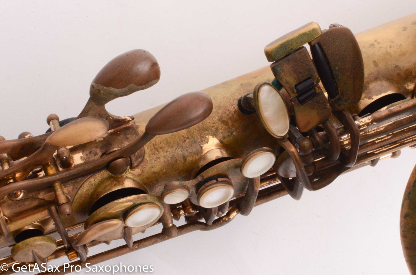 Selmer Super Action 80 Series II Tenor Worn Original Lacquer Old Pads Great Deal 389369