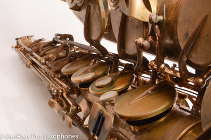 Selmer Super Action 80 Series II Tenor Worn Original Lacquer Old Pads Great Deal 389369