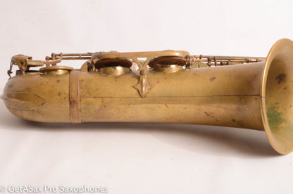 Selmer Super Action 80 Series II Tenor Worn Original Lacquer Old Pads Great Deal 389369