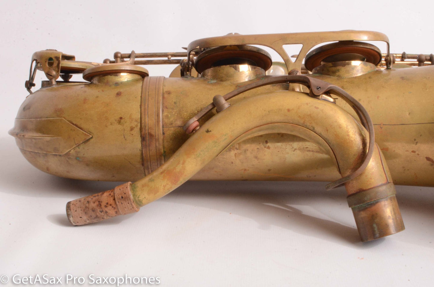Selmer Super Action 80 Series II Tenor Worn Original Lacquer Old Pads Great Deal 389369