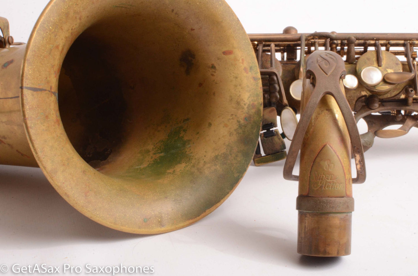Selmer Super Action 80 Series II Tenor Worn Original Lacquer Old Pads Great Deal 389369