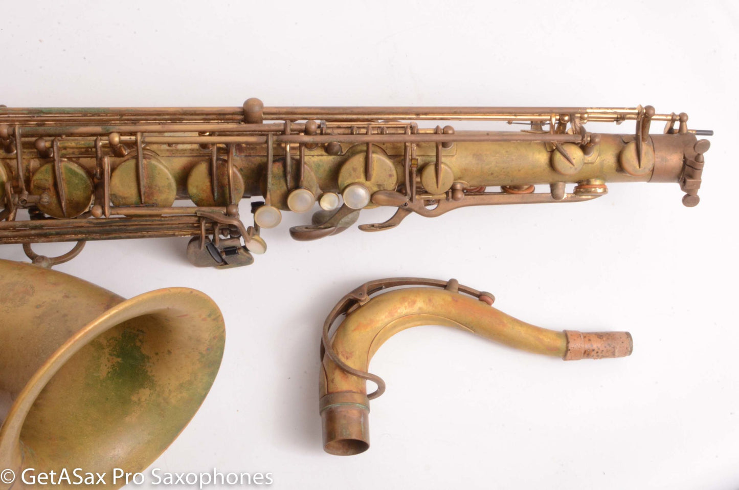 Selmer Super Action 80 Series II Tenor Worn Original Lacquer Old Pads Great Deal 389369