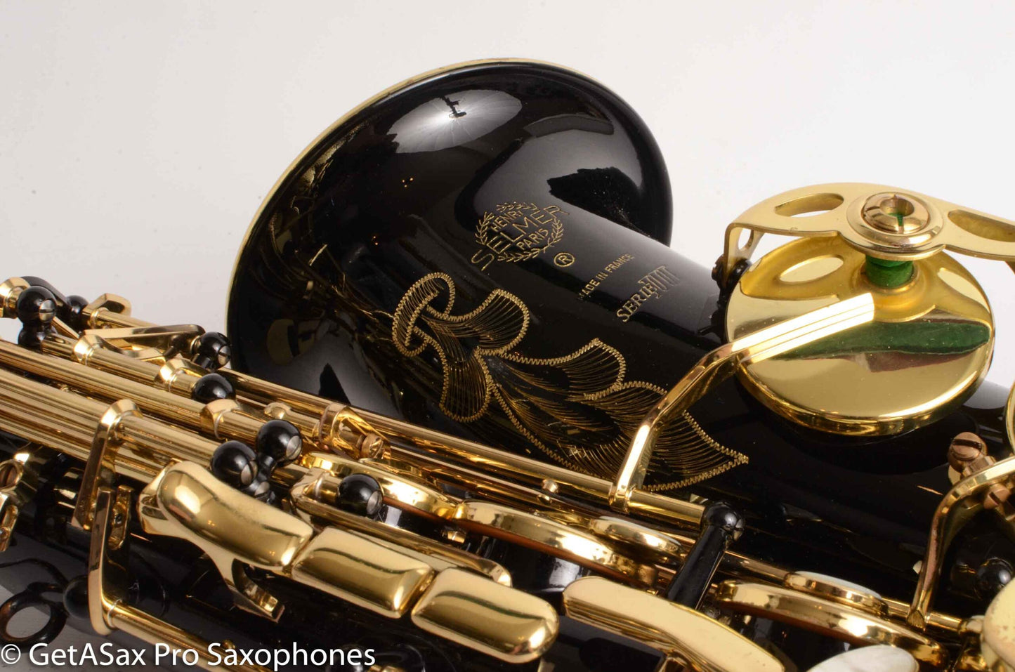 Selmer Series III Alto Black Lacquer Near Mint and Overhauled 649338
