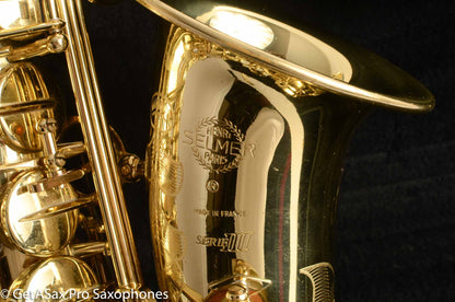 Selmer Series III Alto Great Playing Condition Great Deal 618021