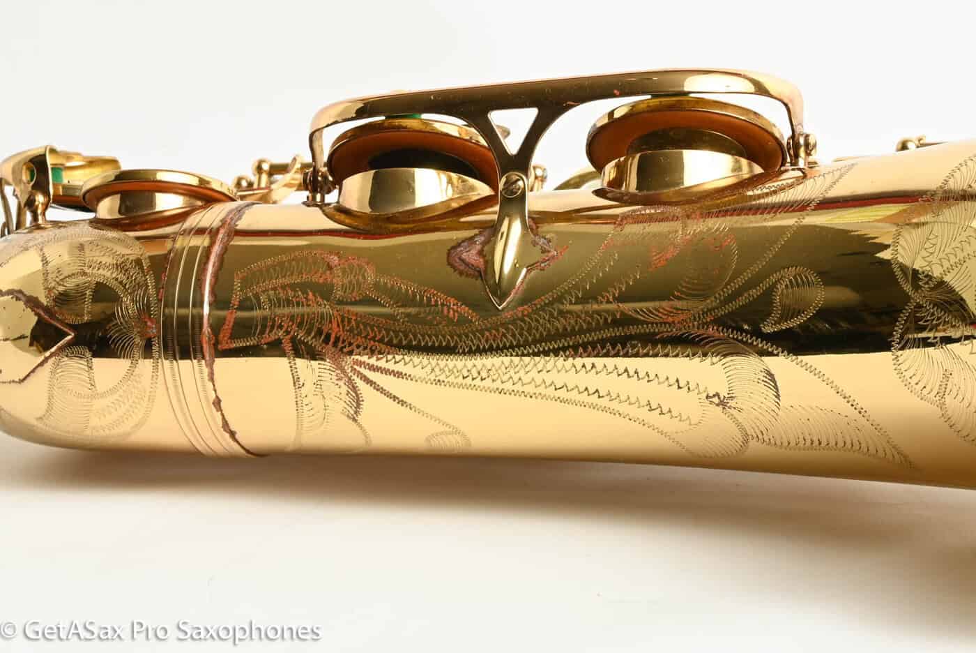 Selmer Super Action 80 Series II Tenor Original Lacquer Older Pads Nice Early Example! 389778