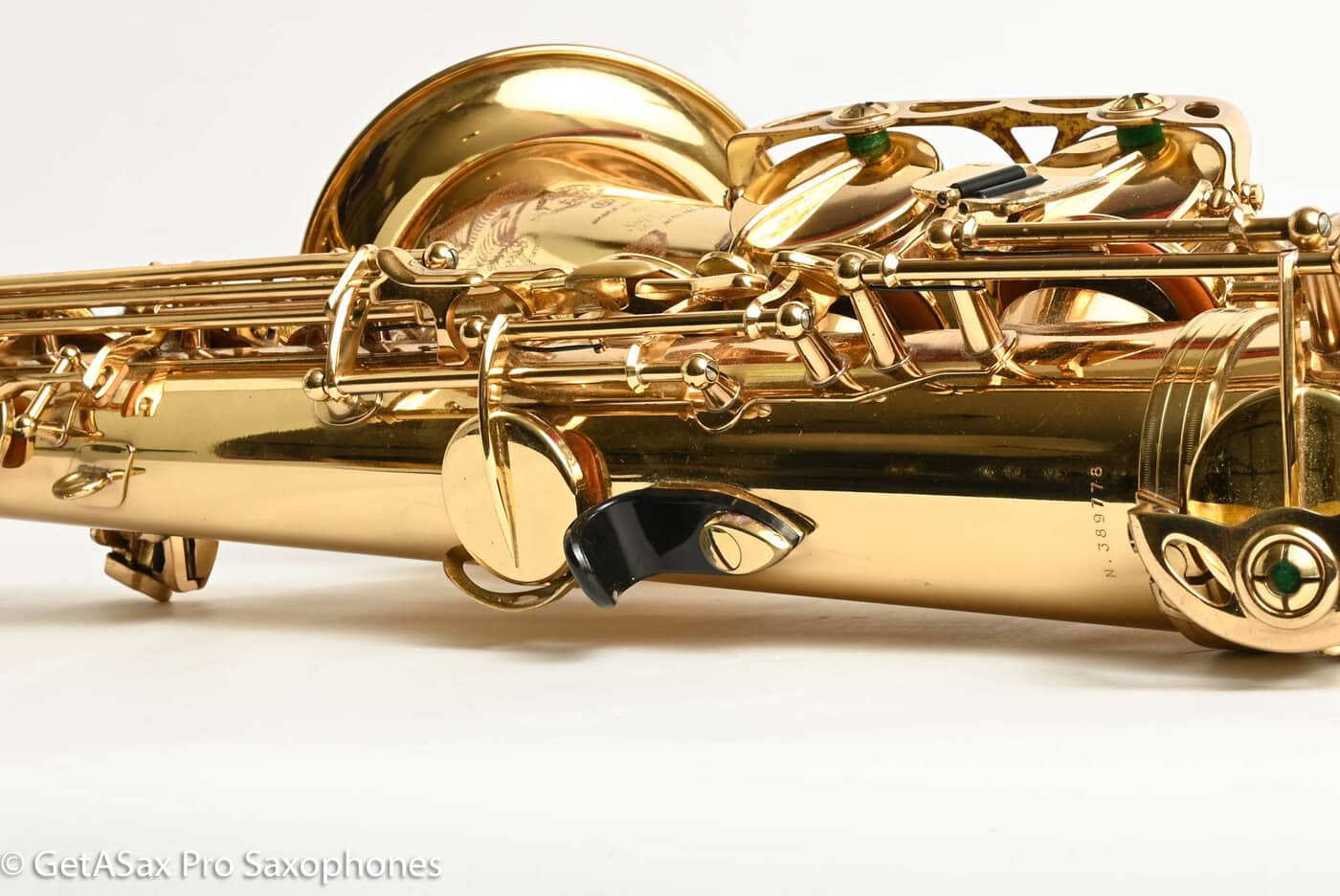 Selmer Super Action 80 Series II Tenor Original Lacquer Older Pads Nice Early Example! 389778