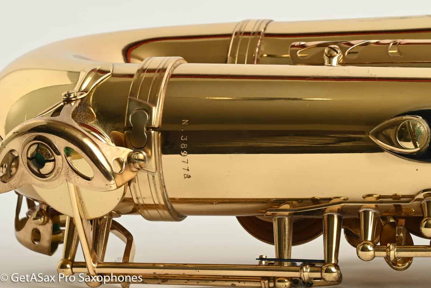 Selmer Super Action 80 Series II Tenor Original Lacquer Older Pads Nice Early Example! 389778