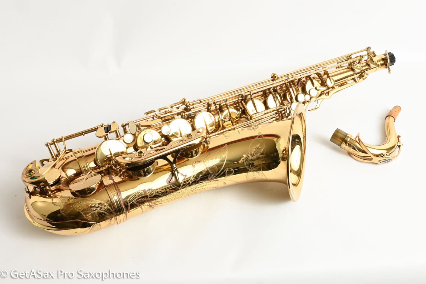 Selmer Super Action 80 Series II Tenor Original Lacquer Older Pads Nice Early Example! 389778