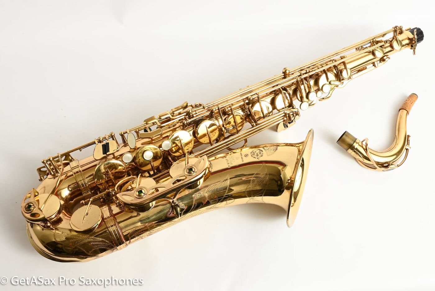 Selmer Super Action 80 Series II Tenor Original Lacquer Older Pads Nice Early Example! 389778