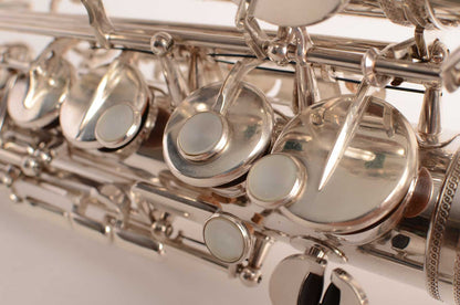 Selmer Mark VI Alto 1962 Original Silver Great Pads High F# Clean! 102960