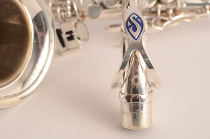 Selmer Mark VI Alto 1962 Original Silver Great Pads High F# Clean! 102960