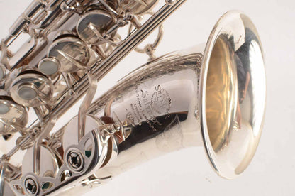 Selmer Mark VI Alto 1962 Original Silver Great Pads High F# Clean! 102960