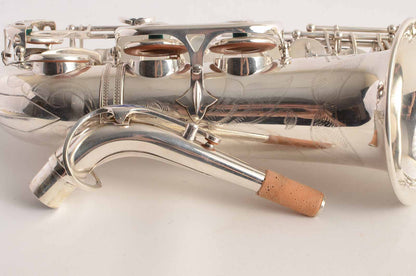 Selmer Mark VI Alto 1962 Original Silver Great Pads High F# Clean! 102960