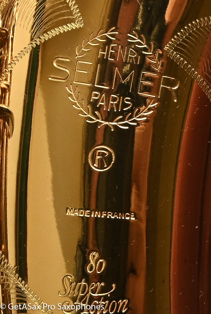 Selmer SA80 Series 1 Baritone Clean Original Amazing Shape! 373693