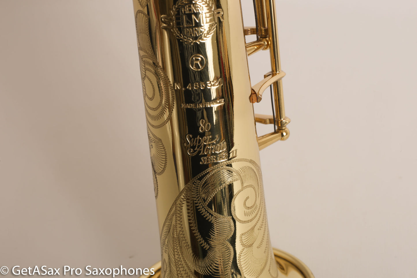 Selmer Super Action 80 Series II Soprano Excellent Condition 485321