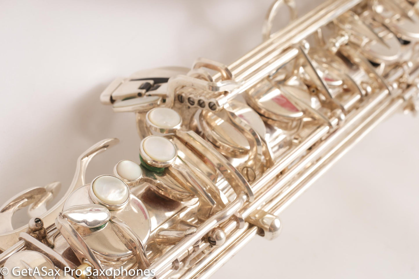Selmer Super Action 80 Series II Tenor Saxophone Silver Plate Excellent 554156