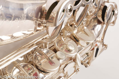Selmer Super Action 80 Series II Tenor Saxophone Silver Plate Excellent 554156