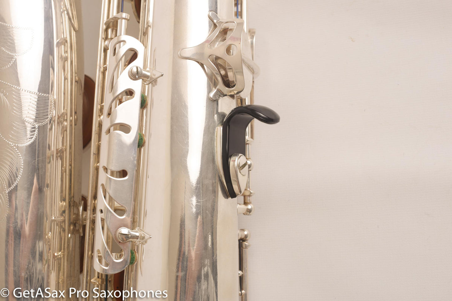 Selmer Super Action 80 Series II Tenor Saxophone Silver Plate Excellent 554156
