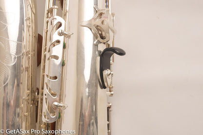 Selmer Super Action 80 Series II Tenor Saxophone Silver Plate Excellent 554156