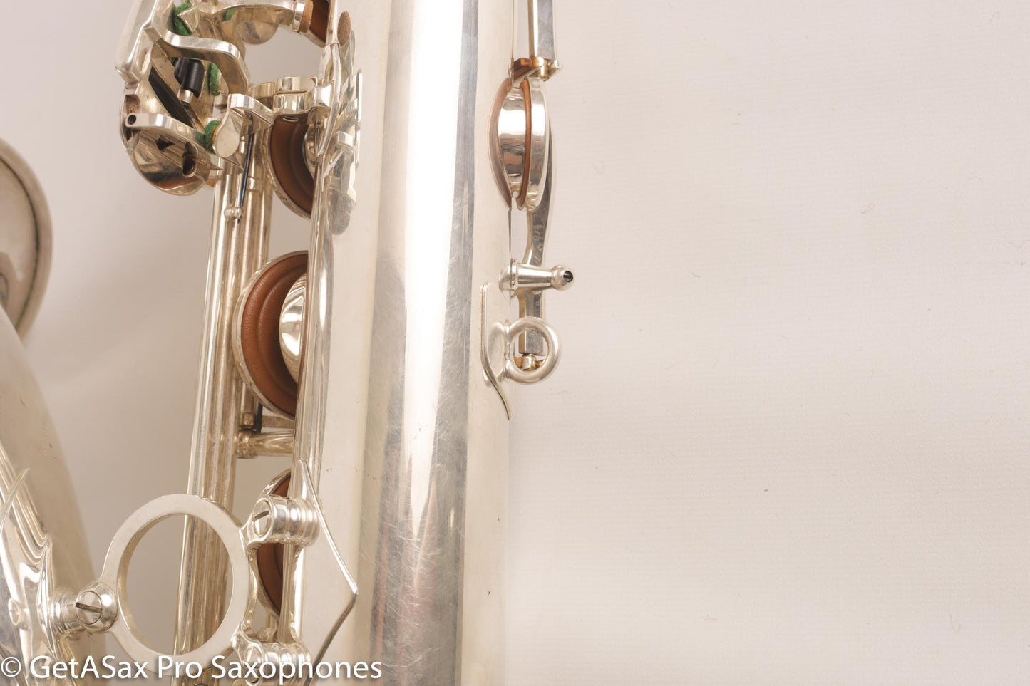 Selmer Super Action 80 Series II Tenor Saxophone Silver Plate Excellent 554156