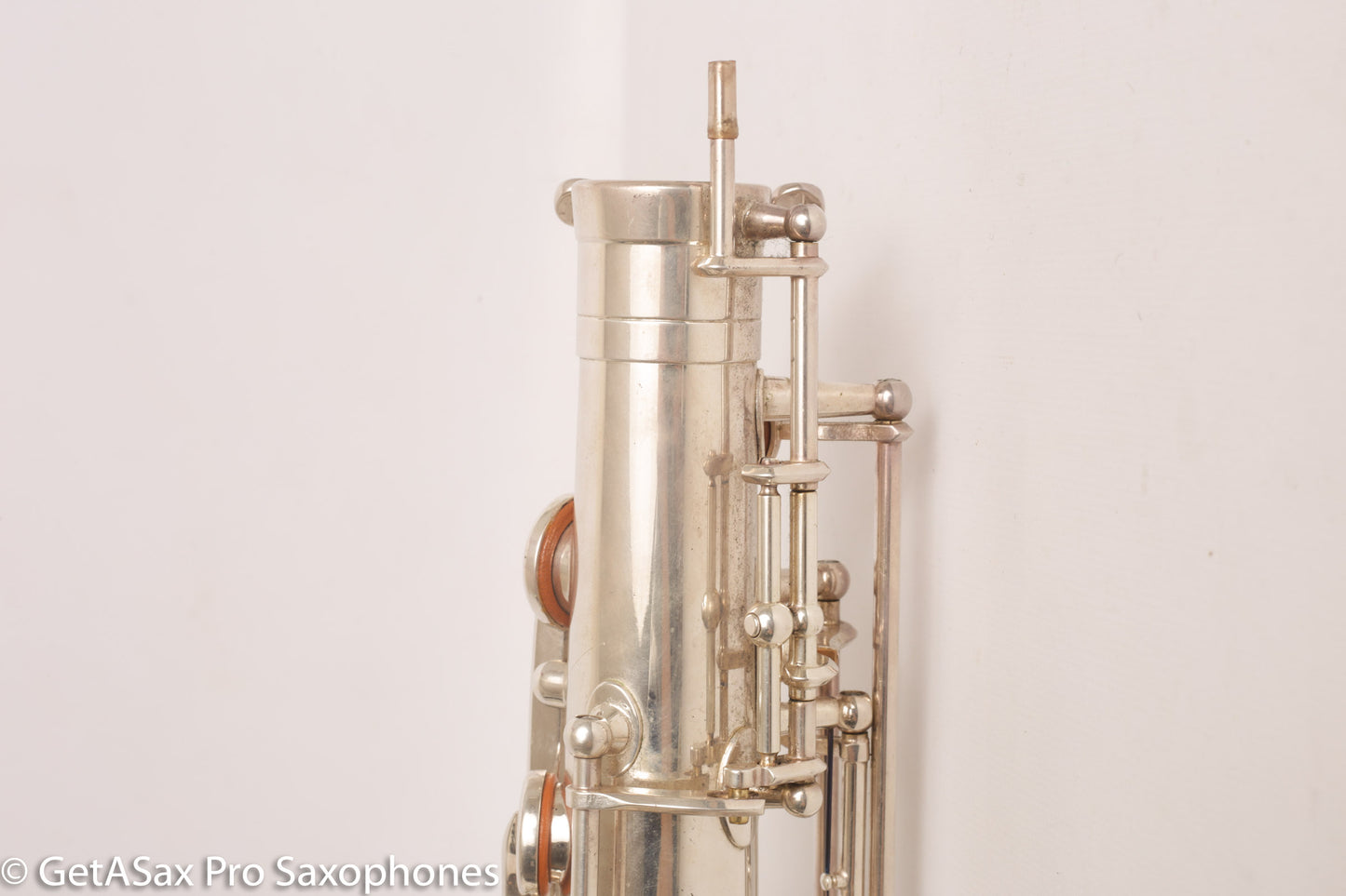 Selmer Super Action 80 Series II Tenor Saxophone Silver Plate Excellent 554156