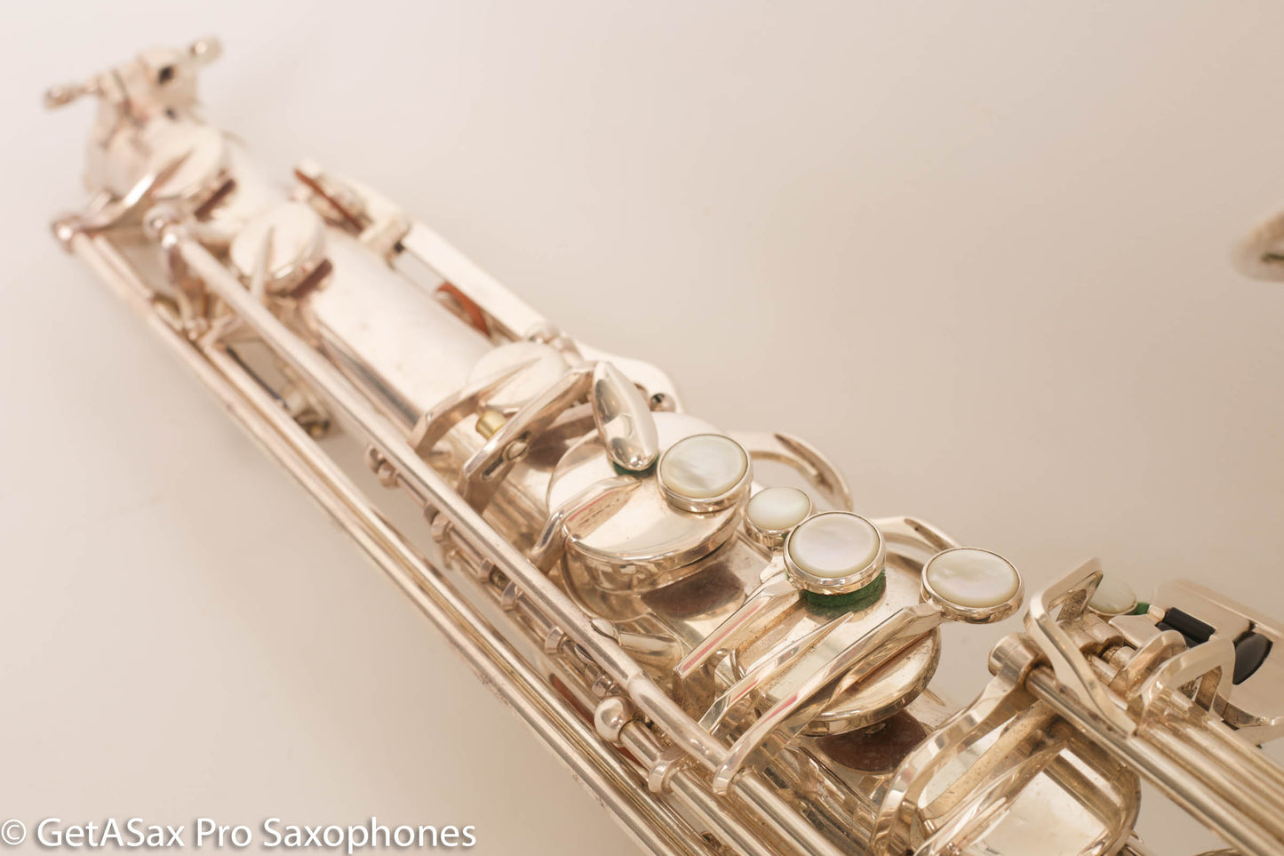 Selmer Super Action 80 Series II Tenor Saxophone Silver Plate Excellent 554156