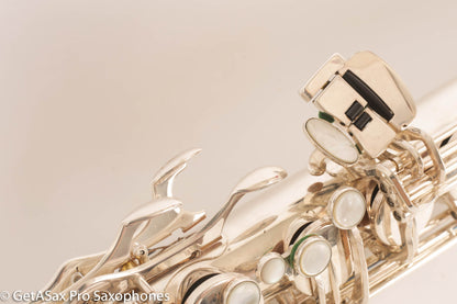 Selmer Super Action 80 Series II Tenor Saxophone Silver Plate Excellent 554156