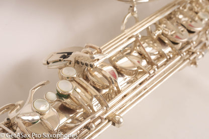 Selmer Super Action 80 Series II Tenor Saxophone Silver Plate Excellent 554156