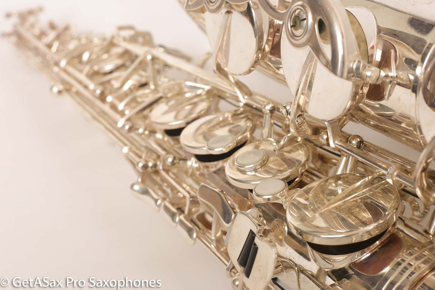 Selmer Super Action 80 Series II Tenor Saxophone Silver Plate Excellent 554156
