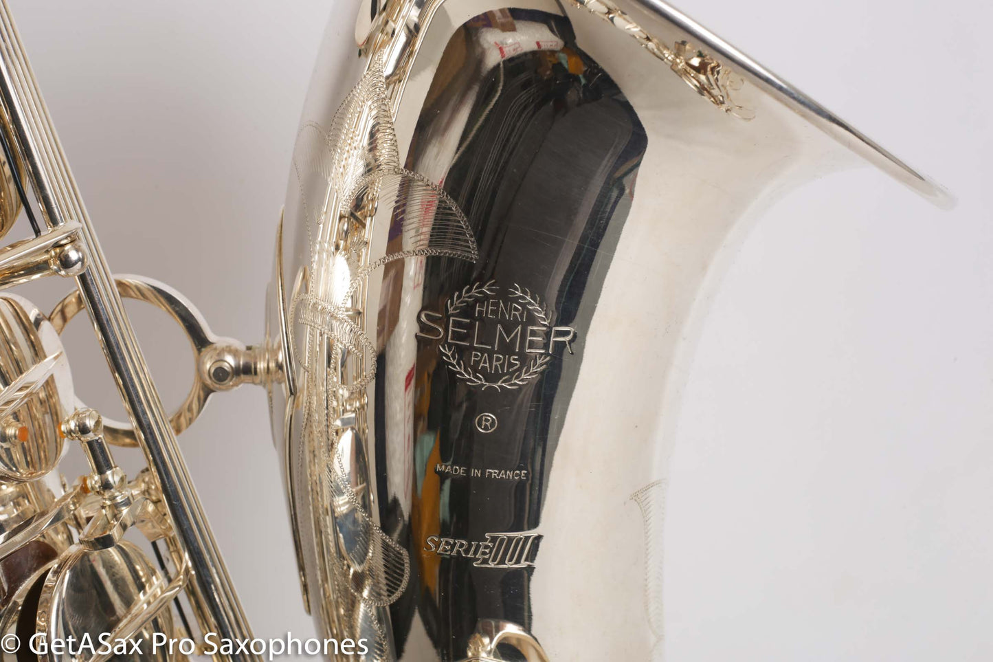 Selmer Series III Tenor Saxophone Near Mint Silver Plate 684209