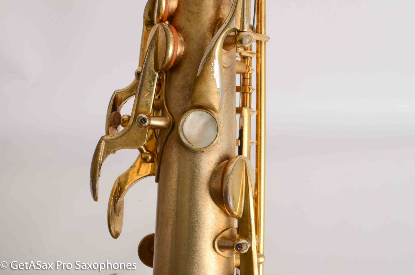 Selmer Super Sax Alto Original Gold Plate Cigar Cutter Incredible! Overhauled 15459