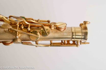 Selmer Super Sax Alto Original Gold Plate Cigar Cutter Incredible! Overhauled 15459