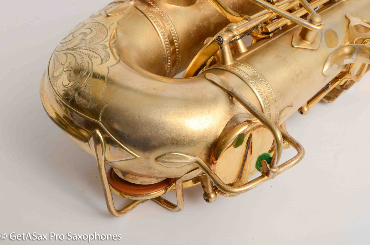 Selmer Super Sax Alto Original Gold Plate Cigar Cutter Incredible! Overhauled 15459