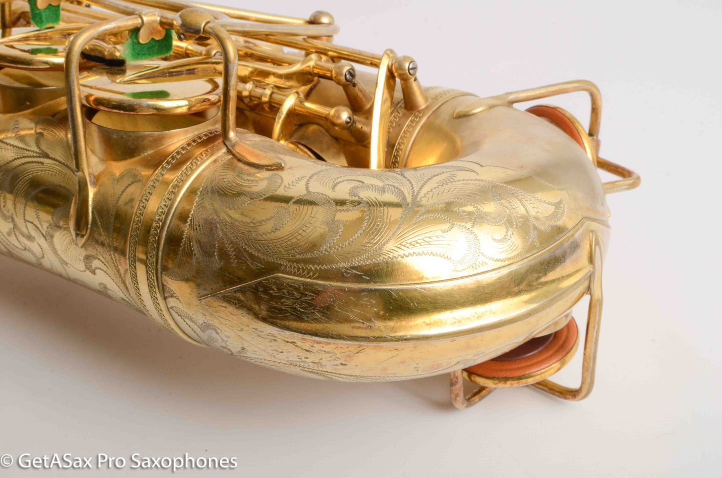 Selmer Super Sax Alto Original Gold Plate Cigar Cutter Incredible! Overhauled 15459