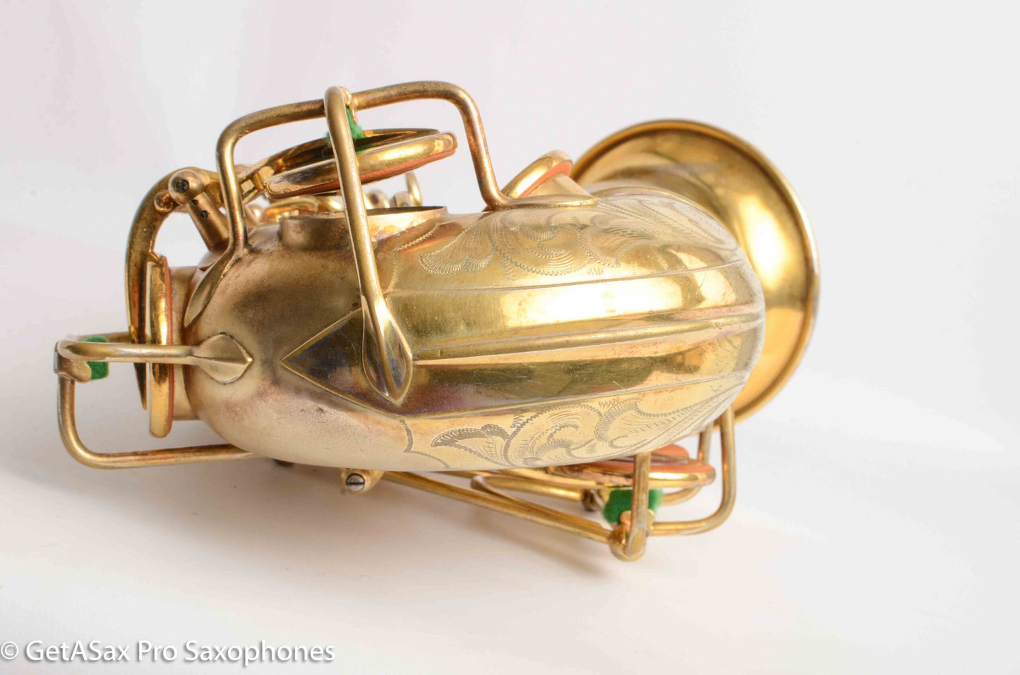 Selmer Super Sax Alto Original Gold Plate Cigar Cutter Incredible! Overhauled 15459