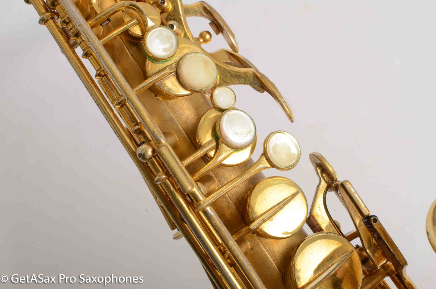 Selmer Super Sax Alto Original Gold Plate Cigar Cutter Incredible! Overhauled 15459