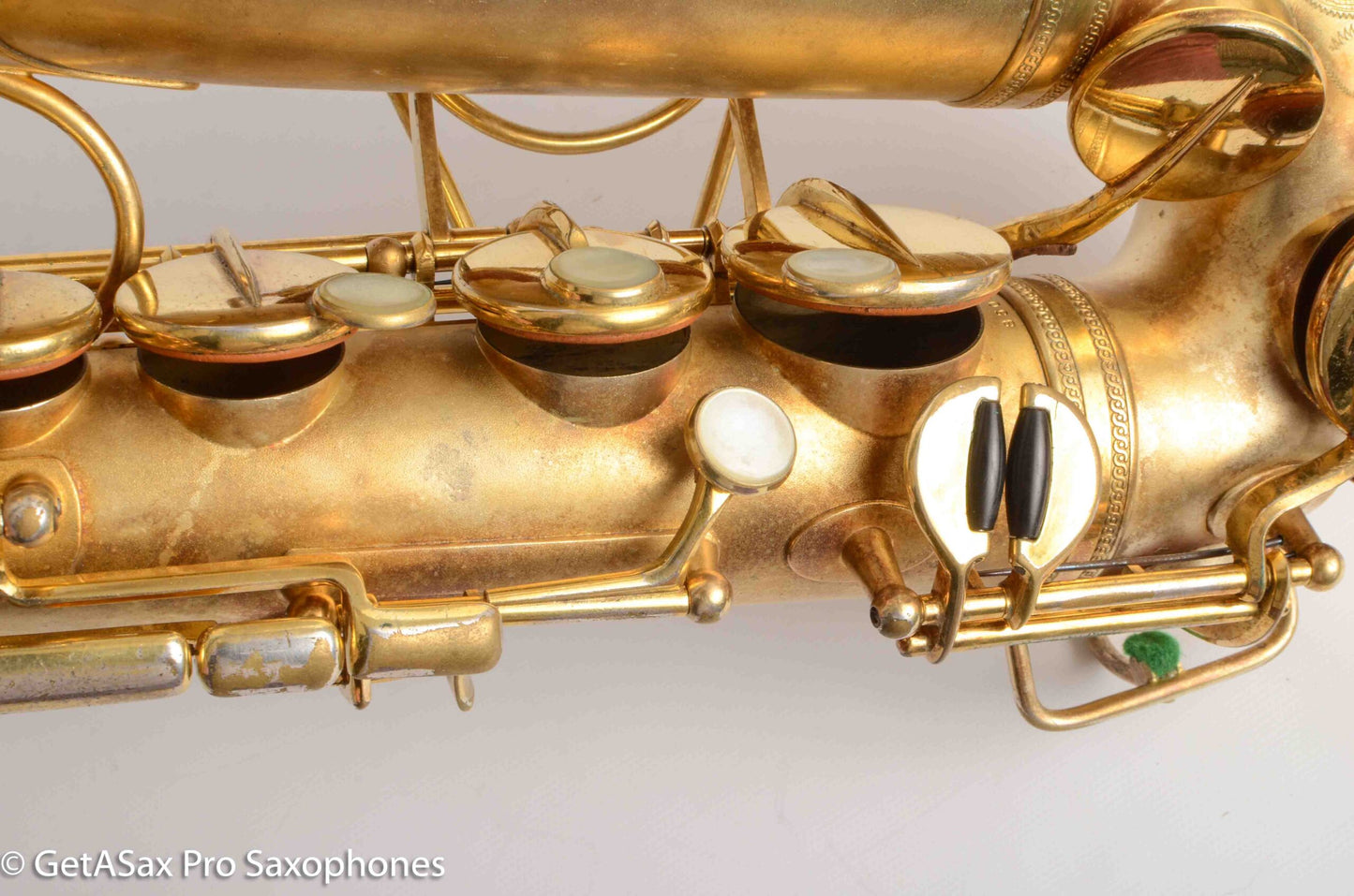 Selmer Super Sax Alto Original Gold Plate Cigar Cutter Incredible! Overhauled 15459