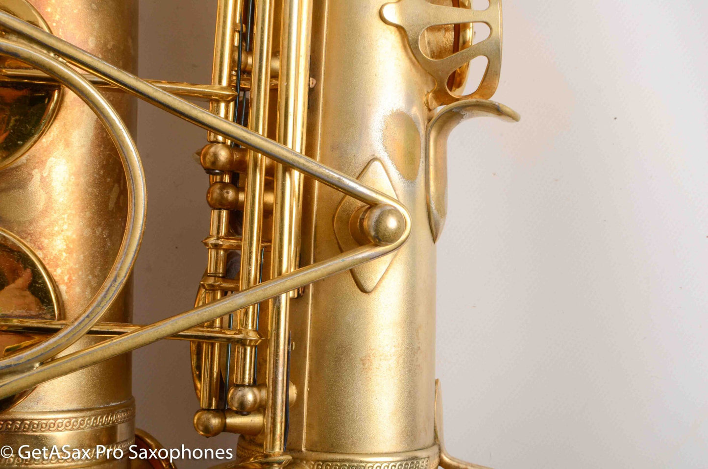 Selmer Super Sax Alto Original Gold Plate Cigar Cutter Incredible! Overhauled 15459