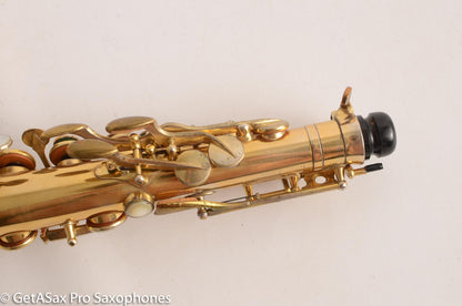 Selmer Cigar Cutter Alto Burnished Gold Plate Butterflies Super Sax Excellent! 16587