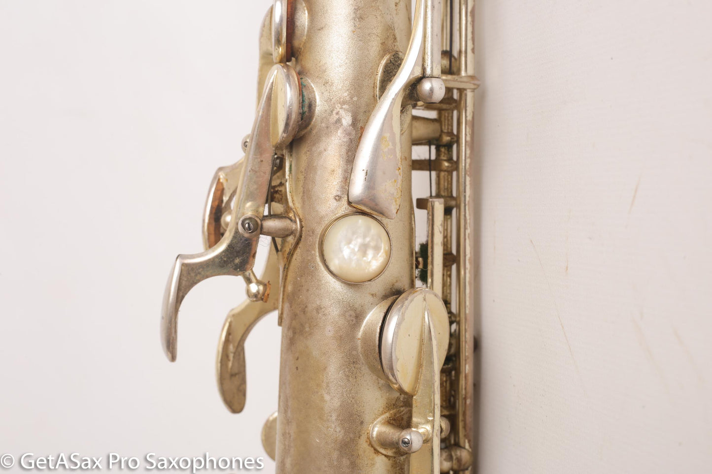 Selmer Super Sax Alto Saxophone Original Silver Plate American Engraved Amazing 17875