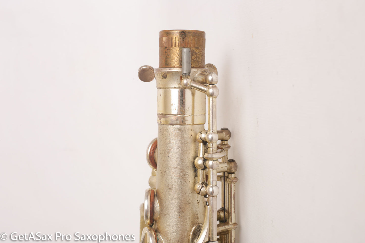 Selmer Super Sax Alto Saxophone Original Silver Plate American Engraved Amazing 17875