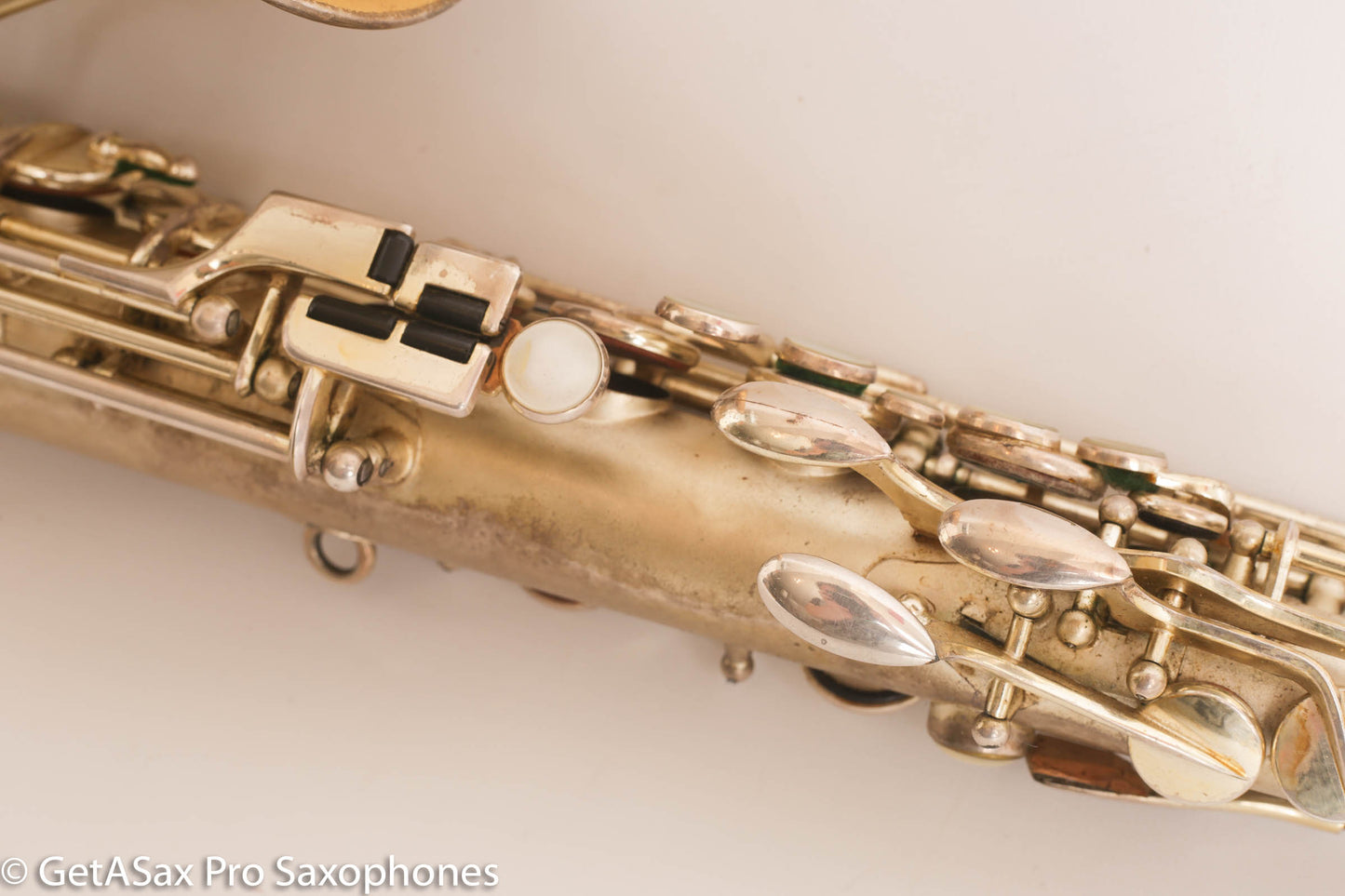 Selmer Super Sax Alto Saxophone Original Silver Plate American Engraved Amazing 17875