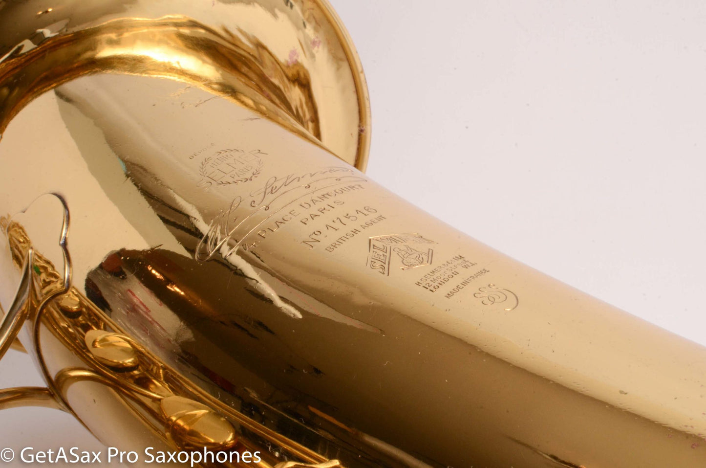 Selmer Super Sax Baritone Saxophone Nice Shape RARE Refinished 17516